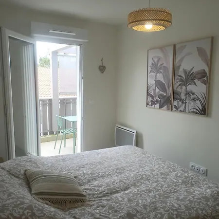 Lägenhet Le Cosy Zen Des Sables Avec Wifi-plage A 500m Mimizan-Plage